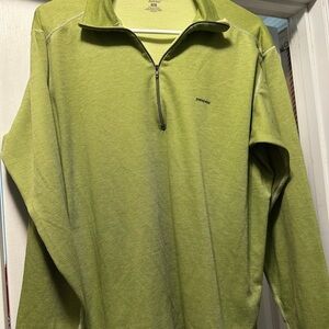 Patagonia Green Quarter-Zip Pullover